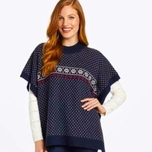 Women's Draper James XS / S Knit Poncho Shrug Sweater